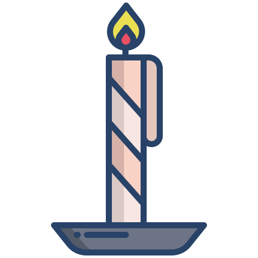 Candle Icongeek26 Linear Colour icon