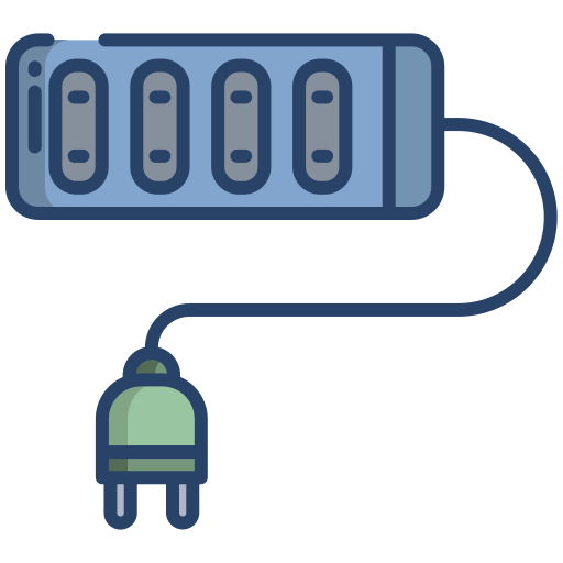 verlängerungskabel Icongeek26 Linear Colour icon