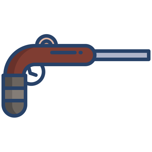 pistola Icongeek26 Linear Colour icono