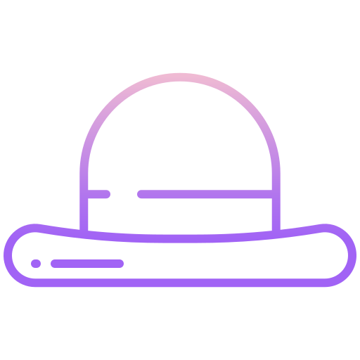 hoed Icongeek26 Outline Gradient icoon