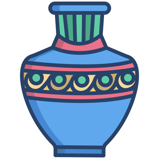 Vase Icongeek26 Linear Colour icon