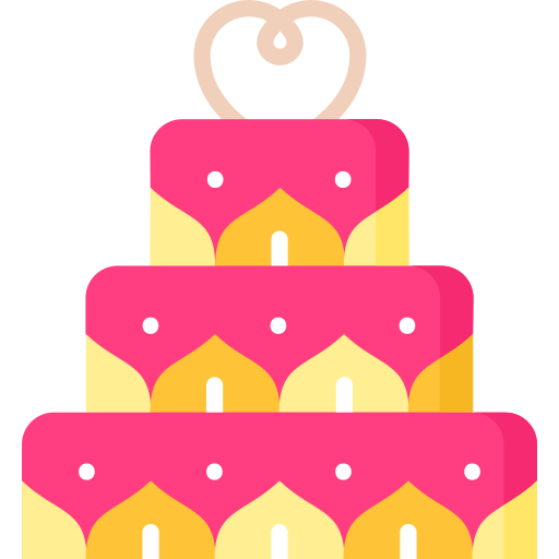 torta nuziale Special Flat icona