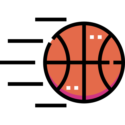 baloncesto Detailed Straight Lineal color icono