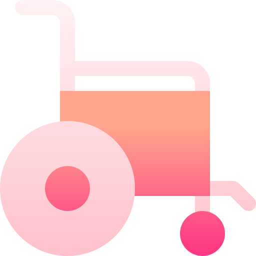 車椅子 Basic Gradient Gradient icon