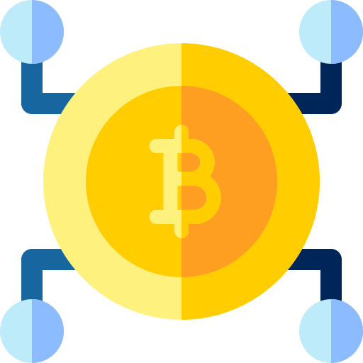 bitcoin Basic Rounded Flat icona