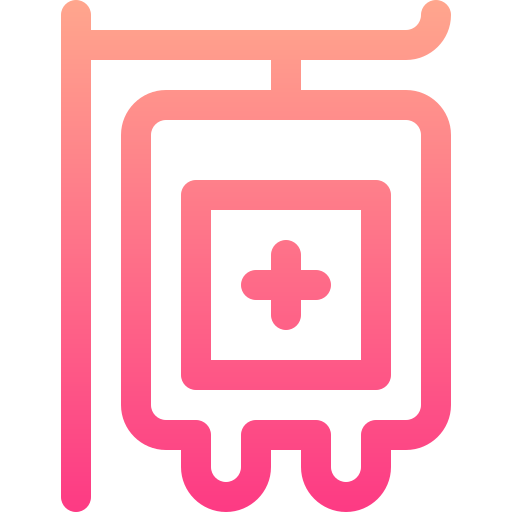 blutbeutel Basic Gradient Lineal color icon