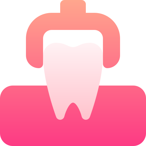 estrazione di un dente Basic Gradient Gradient icona