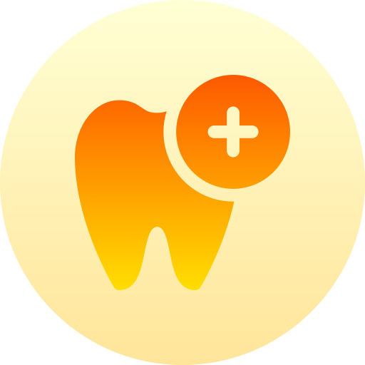 Tooth Basic Gradient Circular icon