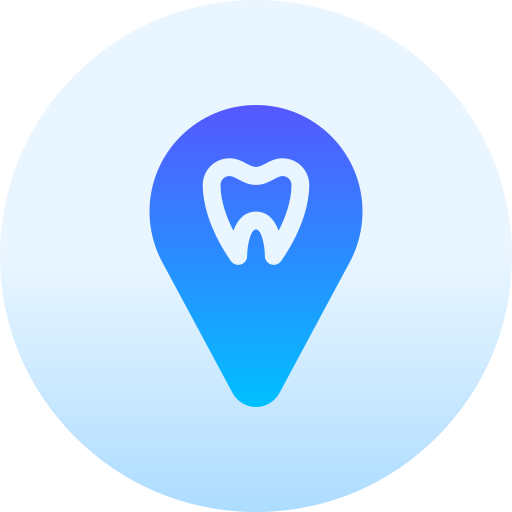 зубной врач Basic Gradient Circular иконка