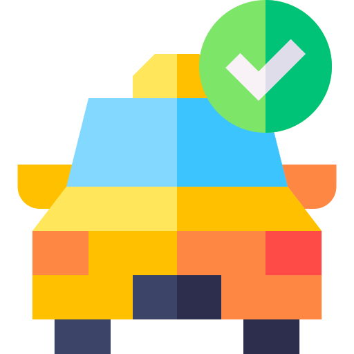 Taxi Basic Straight Flat icon