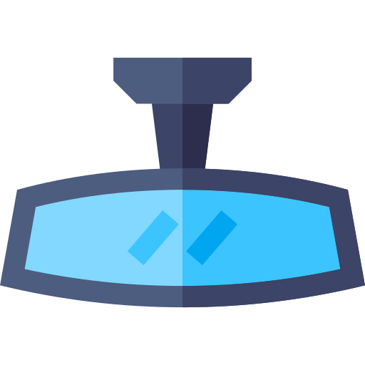 rétroviseur Basic Straight Flat Icône