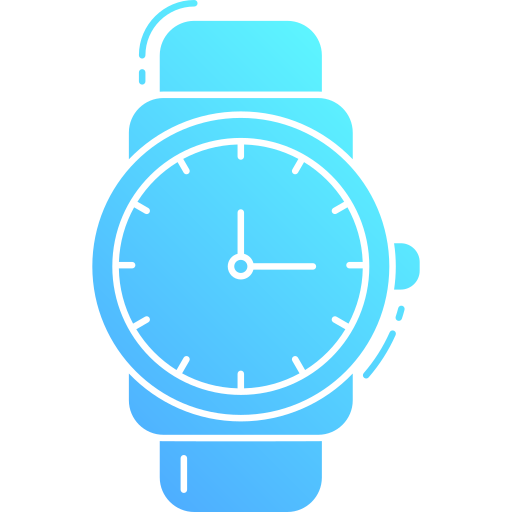 horloge Generic Flat Gradient icoon