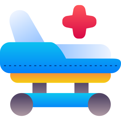 Hospital bed Generic Flat Gradient icon