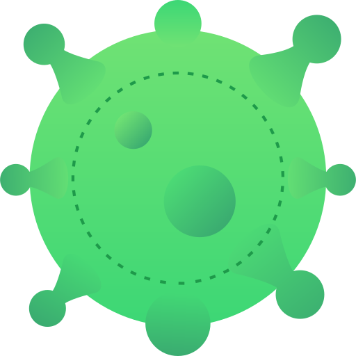 virus Generic Flat Gradient icono