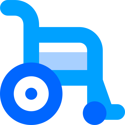 rollstuhl Generic Blue icon