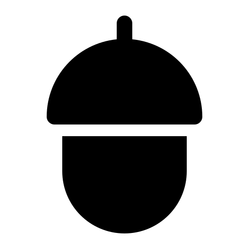 Желудь Generic Glyph иконка