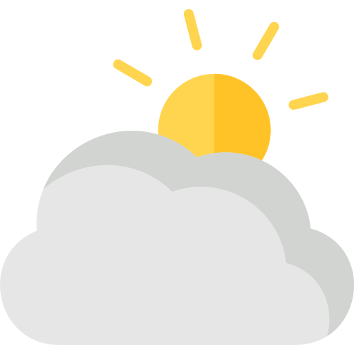 Cloudy Generic Flat icon