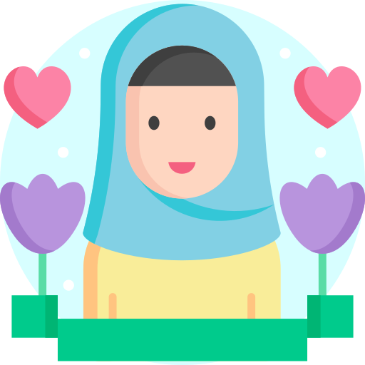 hidżab SBTS2018 Flat ikona