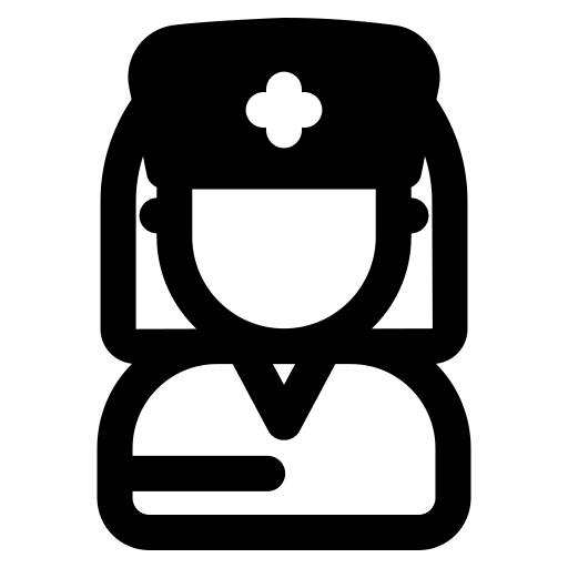 infirmière Generic Glyph Icône