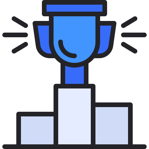 Podium Generic Outline Color icon