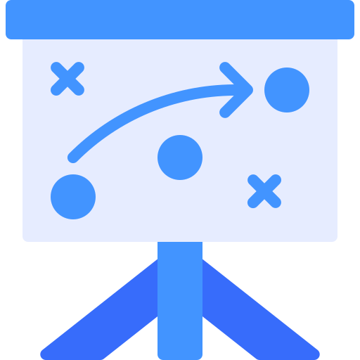 presentatie Generic Flat icoon