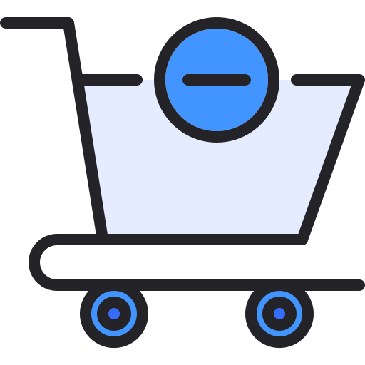 Shopping cart Generic Outline Color icon