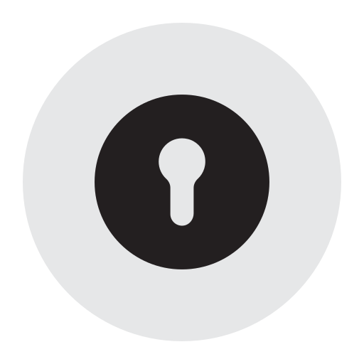 Padlock Generic Circular icon