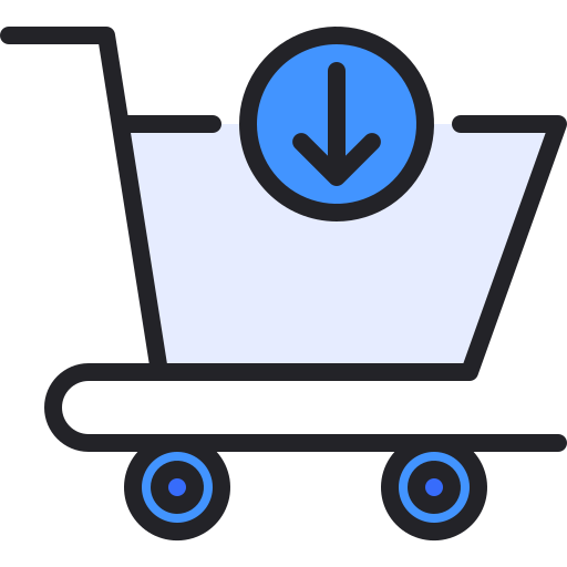 einkaufswagen Generic Outline Color icon