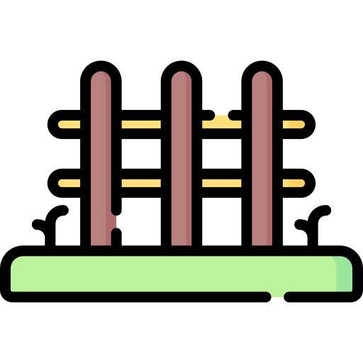 Fence Special Lineal color icon
