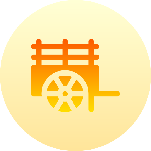 Chariot Basic Gradient Circular icon