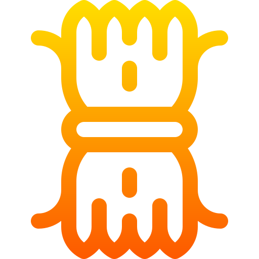 fardo de heno Basic Gradient Lineal color icono