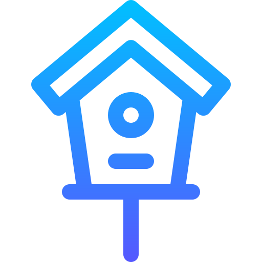 Nest box Basic Gradient Lineal color icon
