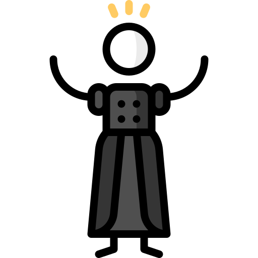 fremder Puppet Characters Lineal Color icon
