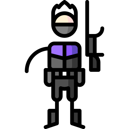 waffe Puppet Characters Lineal Color icon