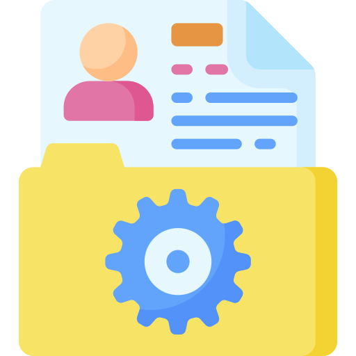 Data management Special Flat icon