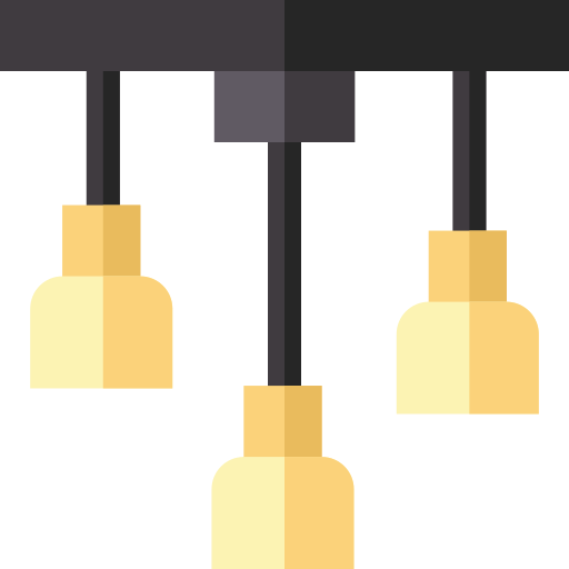 lampa sufitowa Basic Straight Flat ikona