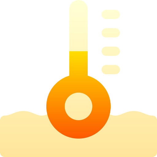 température Basic Gradient Gradient Icône