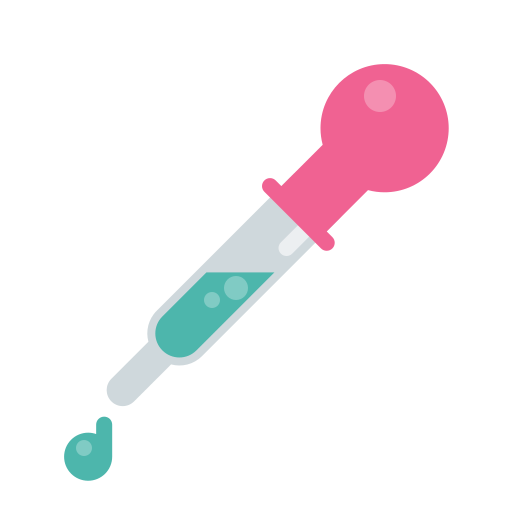 pipette Generic Flat Icône