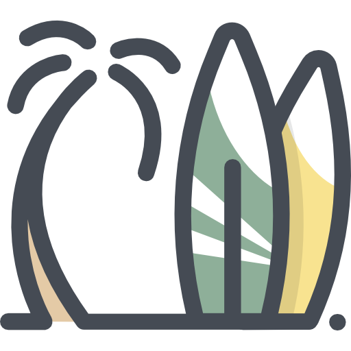ビーチ Sergei Kokota Lineal Color icon