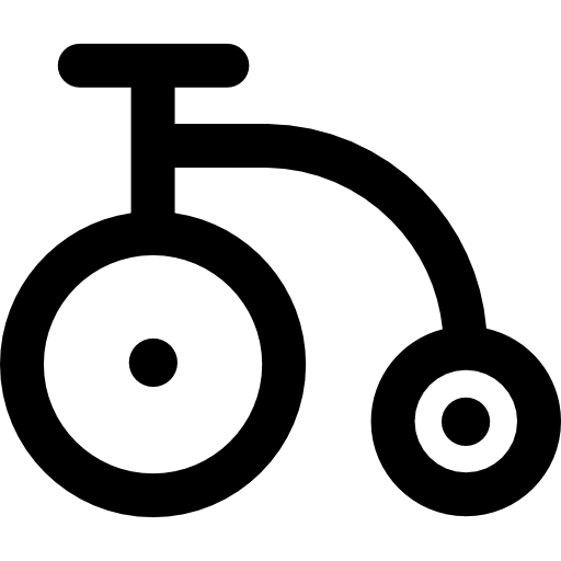 Велосипед Basic Rounded Lineal иконка