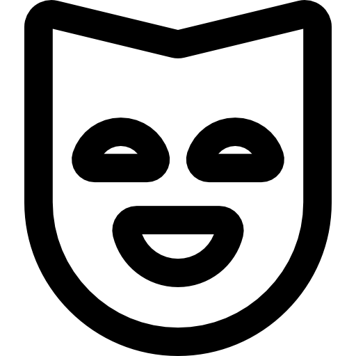 maska Basic Rounded Lineal ikona