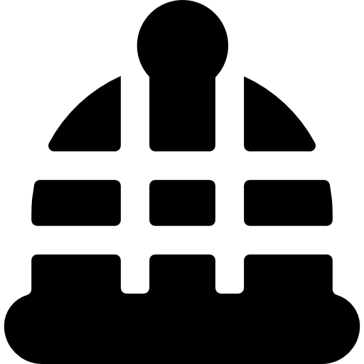 gabbia Basic Rounded Filled icona