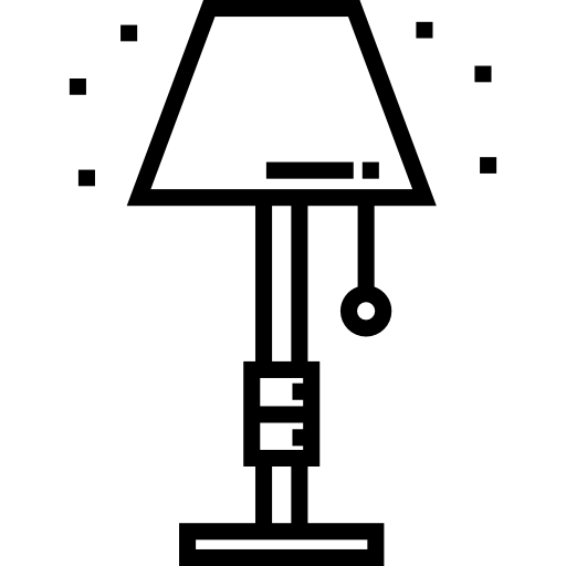 Lamp Detailed Straight Lineal icon