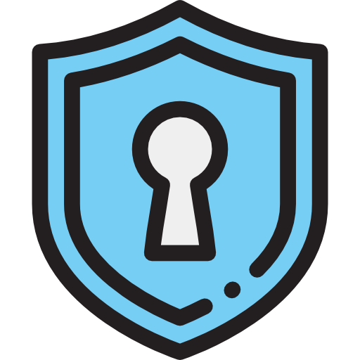 Keyhole Detailed Rounded Lineal color icon