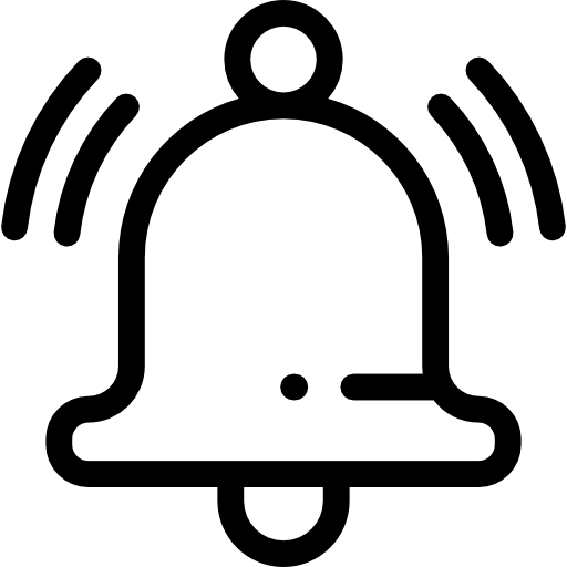 벨 Detailed Rounded Lineal icon