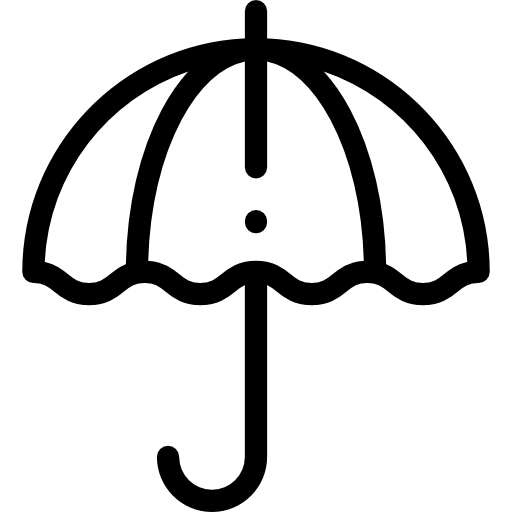 Umbrella Detailed Rounded Lineal icon