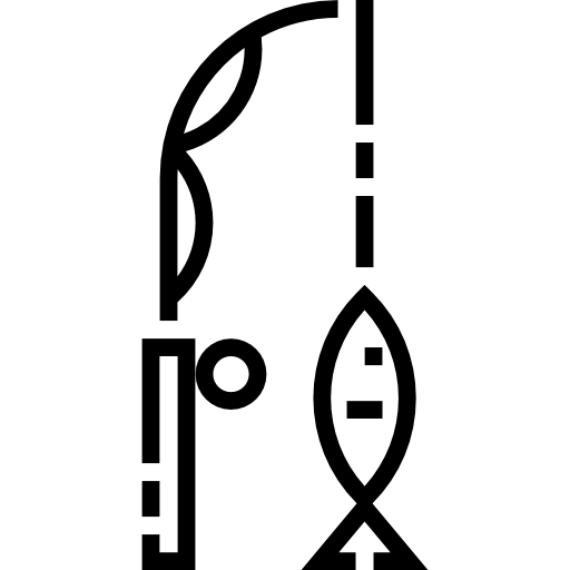 wędkarstwo Detailed Straight Lineal ikona