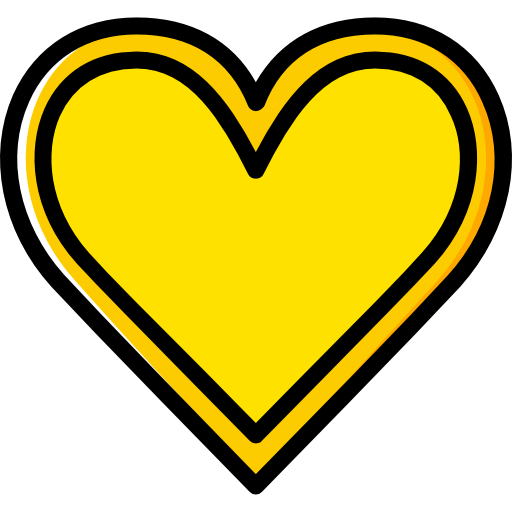 心臓 Basic Miscellany Yellow icon