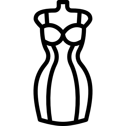 vestido Basic Miscellany Lineal icono