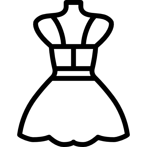 Dress Basic Miscellany Lineal icon